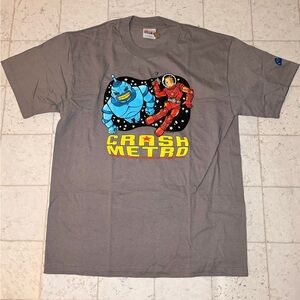 Hanes Gray Crash Metro Graphic Tee